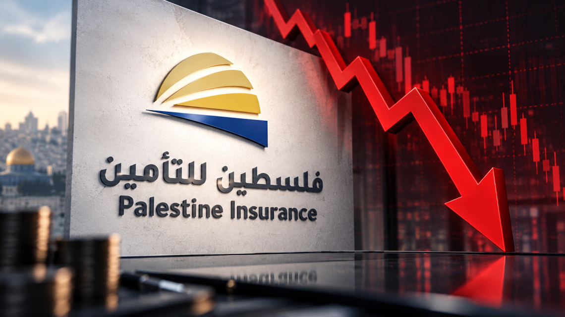 تحليل | فلسطين للتأمين تتصدر تراجعات أسهم بورصة فلسطين في 8 شهور